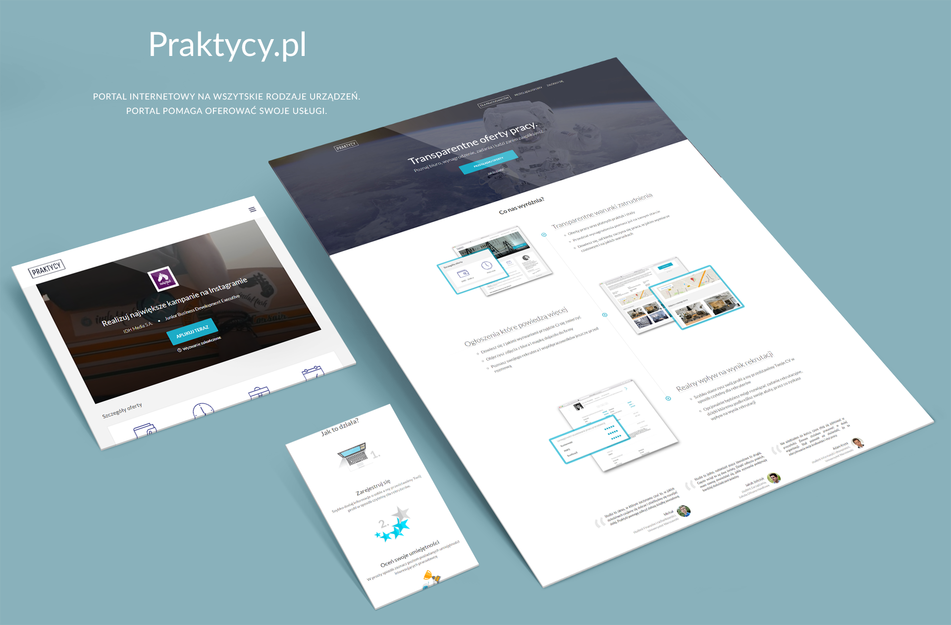Strona www startupu praktycy.pl